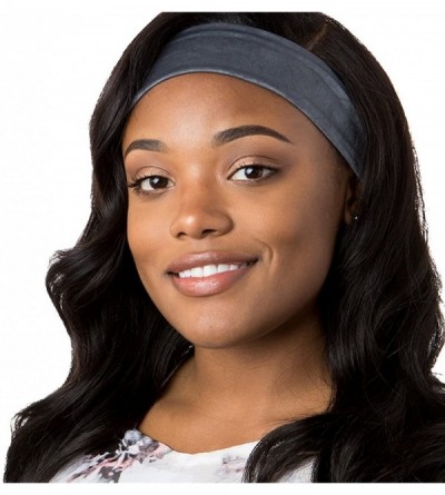 Headbands Adjustable & Stretchy Crushed Xflex Wide Headbands for Women Girls & Teens - CK18YQDQRNZ $27.27
