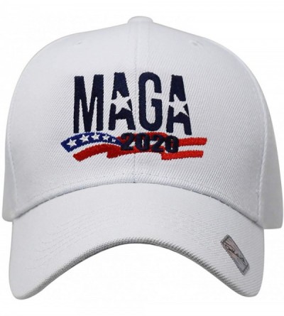 Baseball Caps Trump MAGA Star Make America Great Again Baseball Ball Cap Unisex Rally Campaign - Ball Cap White - CF18O45T2LT...