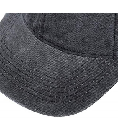 Baseball Caps Custom Cowboy Hat DIY Baseball Cap Outdoor Visor Hat Trucker Cap(Adjusted/Black/Adult) - Dark Gray - CV18G6LLZN...