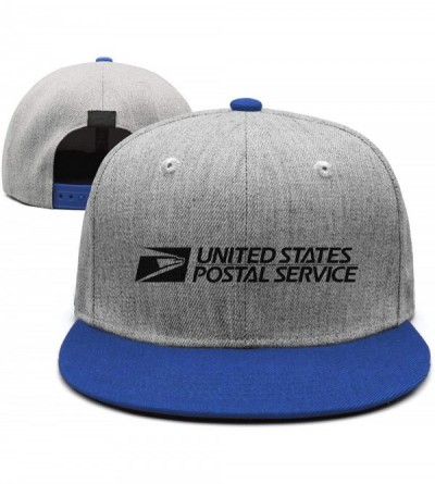 Baseball Caps Mens Womens USPS-United-States-Postal-Service-Logo- Custom Adjustable Fishing Cap - Blue-2 - C418NNRTGSC $18.10