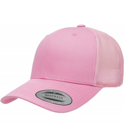 Baseball Caps Trucker Cap - Pink - CQ196R59HQK $11.60