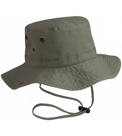 Cowboy Hats Unisex Outback UPF50 Protection Summer Hat/Headwear - Olive Green - CP11E5OBE6D $13.58