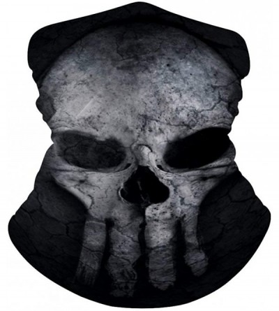 Balaclavas Unisex Seamless Rave Bandana Neck Gaiter Tube Mask Headwear- Motorcycle Face Mask for Women Men Face Scarf - CI197...