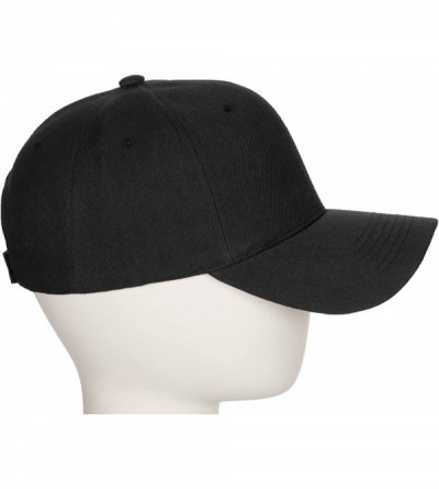Baseball Caps Classic Baseball Hat Custom A to Z Initial Team Letter- Black Cap White Red - Letter W - C318IDT0MMK $11.27
