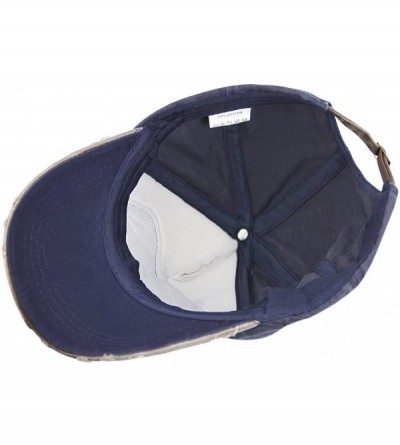Baseball Caps Baseball Adjustable Snapback Embroidered Protection - Brown - C717Z55DIT4 $12.63