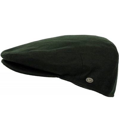 Newsboy Caps Hats Men's Premium Wool Blend Classic Flat Ivy Newsboy Collection Hat - Olive - CS12N4RSTXD $22.90