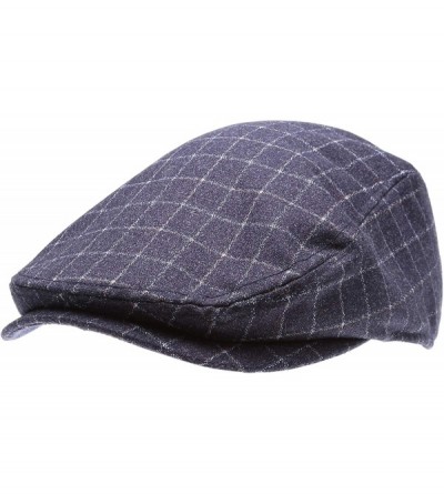 Newsboy Caps Men's Classic Flat Ivy Gatsby Cabbie Newsboy Hat with Elastic Comfortable Fit and Soft Quilted Lining. - CZ18Y7Q...