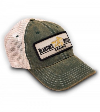 Baseball Caps Bourbon Trucker Hat - Green - CN189TTAZZ2 $36.04