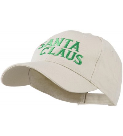Baseball Caps Christmas Hat with Santa Claus Embroidered Cap - Stone - C111GI6OSRX $24.90