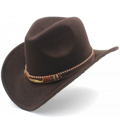 Cowboy Hats Fashion Western Roll Up Sombrero - Coffee - C618L0Q5XLA $35.66