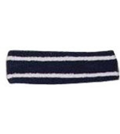 Headbands Striped Headband - Navy/White - CP111JP7J51 $21.48