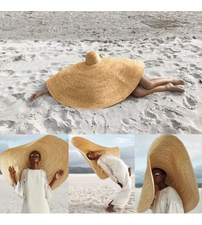 Sun Hats Sun Hats for Women with uv Protection Womens Beach Straw Hat Wide Brim Blocking Foldable Summer Travel Floppy - C719...