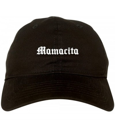 Baseball Caps Mamacita Mama Mom Life Dad Hat - Black - CG187ZR6AWQ $20.78