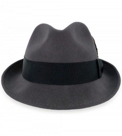 Fedoras Belfry Trilby Vintage Fedora Available - Grey - CH11N1VJTPT $32.88