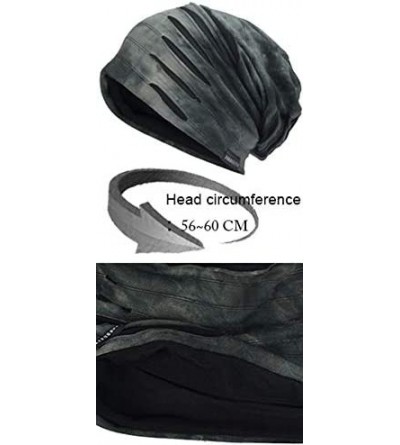 Skullies & Beanies Women's Slouchy Beanie Thin Summer Skull Cap Turban Soft Sleep Chemo Hat - A Claret - CF198484R5W $12.84