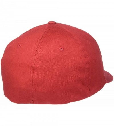 Baseball Caps Mens Ellipsoid Flexfit Hat - Cardinal - CW18SU54QRM $33.10