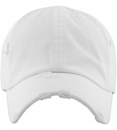 Baseball Caps President Election Embroidered Adjustable Distressed - White - CG1986HMZ7K $14.15