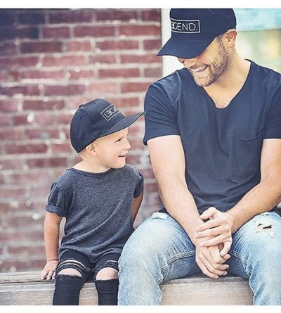 Baseball Caps Legend and Legacy Hats- Father and Son Hats- Embroidered Baseball Cap Duck Tongue Hat Outdoor Leisure Cap - CG1...