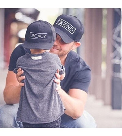 Baseball Caps Legend and Legacy Hats- Father and Son Hats- Embroidered Baseball Cap Duck Tongue Hat Outdoor Leisure Cap - CG1...