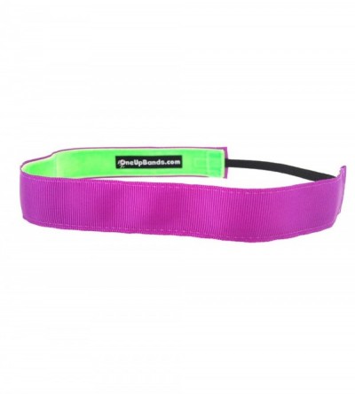 Headbands Women's Solid Purple One Size Fits Most - Purple/Grosgrain - CU11K9XFHUN $11.72
