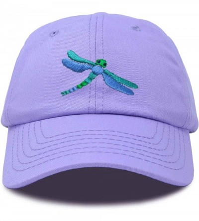 Baseball Caps Dragonfly Womens Baseball Cap Fashion Hat - Lavender - C018KEAOOOH $25.46