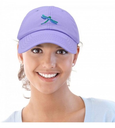 Baseball Caps Dragonfly Womens Baseball Cap Fashion Hat - Lavender - C018KEAOOOH $9.70