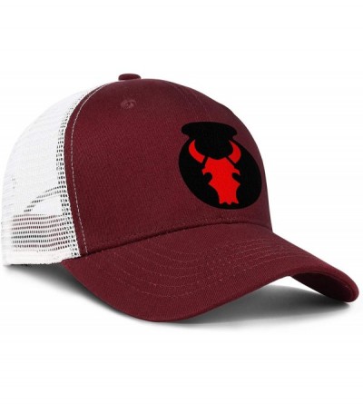 Baseball Caps Men USA 34th Red Bull Infantry Division Grid Baseball Caps with ANG More Outdoor Activities - "Usa 34th ""Red" ...