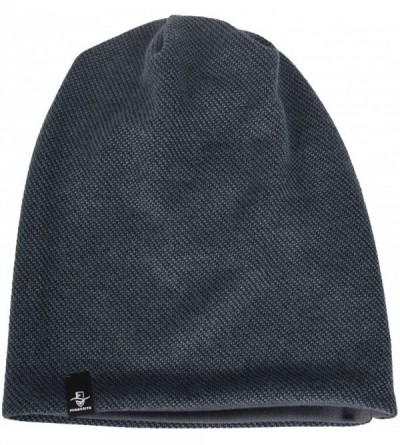Skullies & Beanies Women's Slouchy Beanie Skull Cap Knitted Beret Warm Winter Hat - Navy - CY12LSFU3LD $12.69