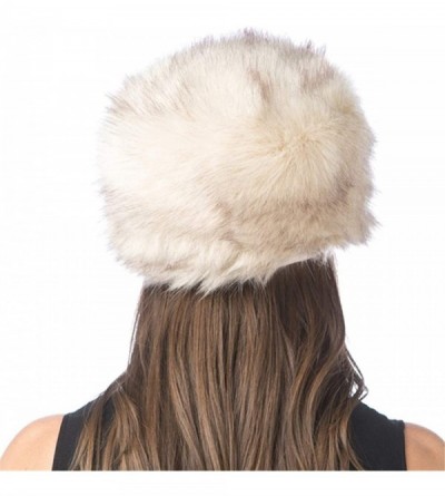 Bomber Hats Women Men Winter Fur Cossack Cap Thick Russian Hat Warm Soft Earmuff - H1-beige - C618HXER4ZH $15.72