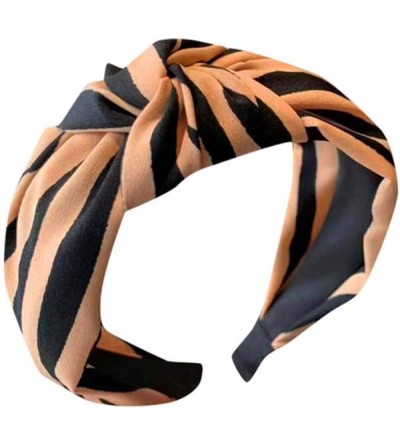 Headbands Hairband Casual Elegant Charming Striped Headband Bow Headband With Headband Hair Band Accessories 1PC - A - CX18TT...