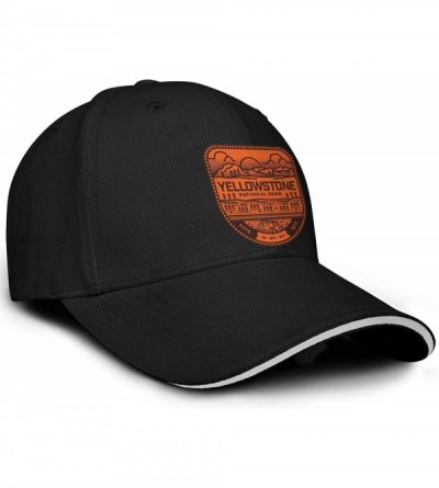 Baseball Caps Yellowstone National Park Casual Snapback Hat Trucker Fitted Cap Performance Hat - Yellowstone National Park-19...