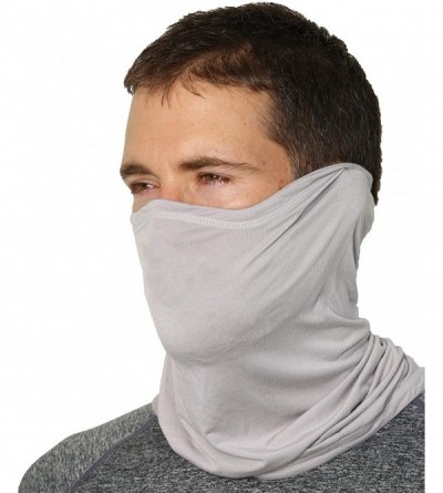 Balaclavas Sunguard Face Mask Neck Gaiter. Breathable- Lightweight- Adjustable. Hiking- Fishing- Cycling- Outdoors. - Grey - ...
