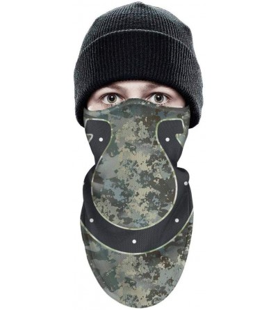 Balaclavas Half Balaclava Fleece Winter Warm Camouflage Camo Winter Face Mask for Mens Womens - White-25 - CA18NXCDR54 $18.91