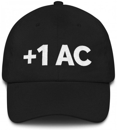Baseball Caps Dungeons and Dragons +1 Armor Class Hat (Dad Cap) Plus One AC- D20- DND- RPG- D and D- Dungeon Master Black - C...