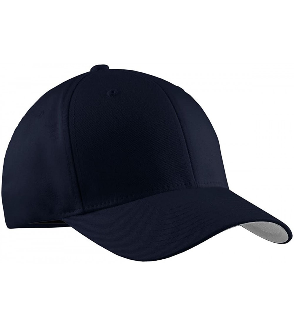 Baseball Caps Original Port Authority Cap Hat L/XL- Navy Blue - CW114FIL9ZP $13.93