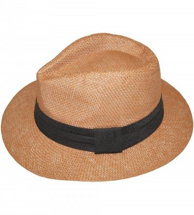 Baseball Caps Fashion Man Summer Golf Sun Hat Panama Cap - New - Brown - CK11NLJGIMX $12.04