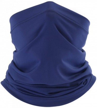 Balaclavas Summer Face Scarf Neck Gaiter Cooling Dustproof Masks 3 Pack - Gray- Black- Royal Blue - C018RE0L92E $20.96