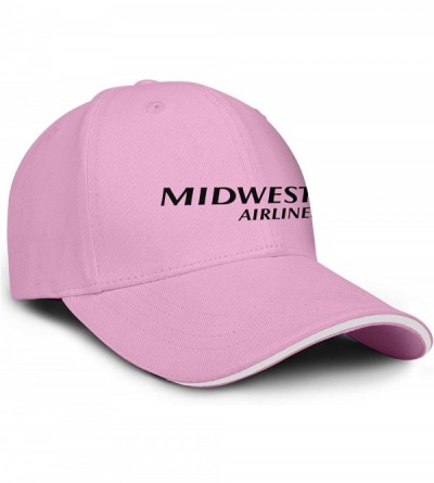 Baseball Caps Unisex Mens Midwest-Airlines-Logo- Cool Nice Caps Hat Fishing - Midwest Airlines Logo-2 - CA18S60IQDI $14.67