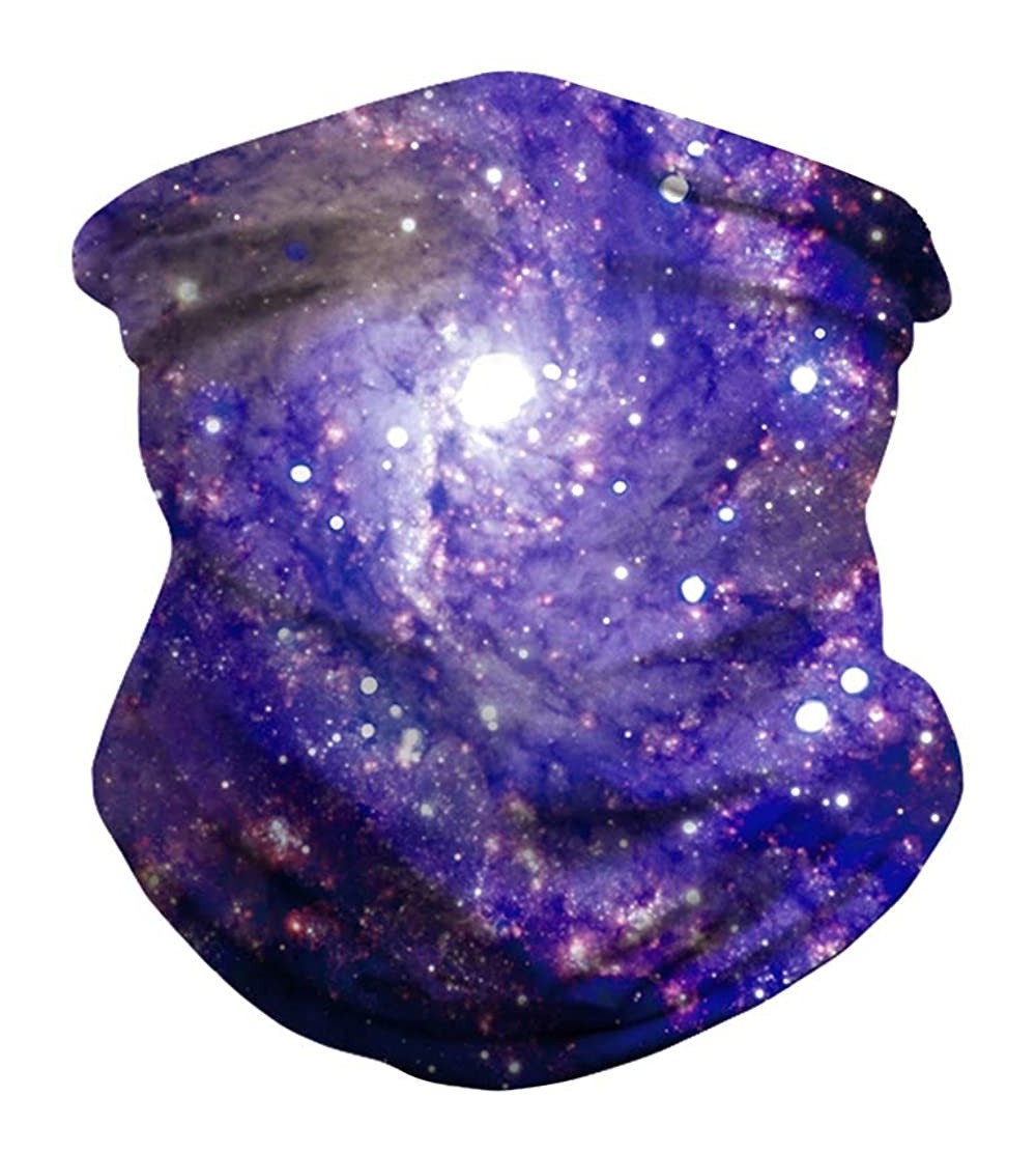 Balaclavas Seamless Face Mask Neck Gaiter Protection Windproof Face Mask Scarf - Galaxy35 - C4197SK789H $12.78