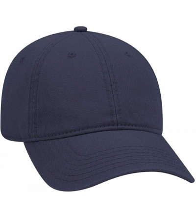 Sun Hats 6 Panel Low Profile Garment Washed Superior Cotton Twill - Navy - CJ12IVB6ZE1 $10.66