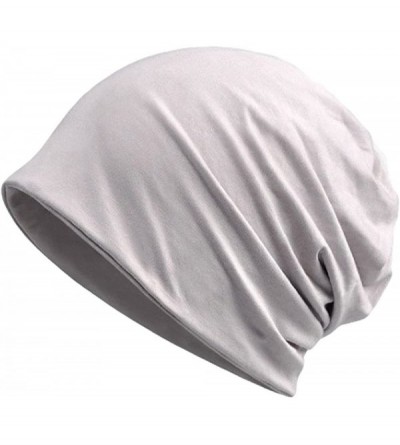 Skullies & Beanies Women's Soft Chemo Hat Beanie Sleep Cap for Cancer 3 Pack - B - CK12N5R0QJ7 $11.88