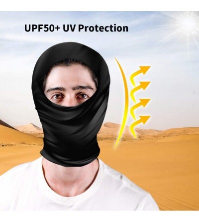 Balaclavas UPF50+ UV Protection Seamless Bandanas Face Cover Neck Gaiter Scarf Headbands for Outdoors Sports - C6199MMZSN8 $1...