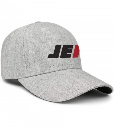 Baseball Caps Mens Womens Casual Adjustable Summer Snapback Caps - A Grey-20 Julian Edelman Je11 Logo - C518OA2D9MU $14.00