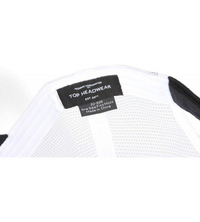 Skullies & Beanies Jersey Knit Five Panel Pro Style Mesh Back Caps - Black/Black - CE12L9XKCPV $14.22