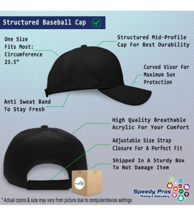 Baseball Caps Baseball Cap Cross Silver Embroidery Acrylic Dad Hats for Men & Women Strap - Black - CP11MQPLAED $17.87
