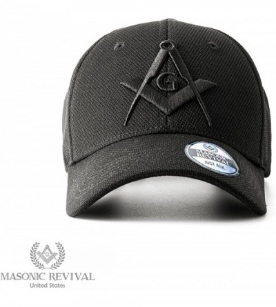 Baseball Caps Noche Cap Square and Compass Masonic Hat - CV18IE7UM3H $31.98