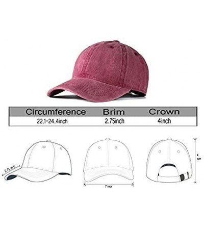 Baseball Caps Magic Mushrooms Unisex Washed Twill Cotton Baseball Cap Classic Adjustable Hip Hop Hat for Outdoor - Natural - ...