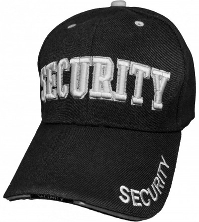 Baseball Caps Black Duck Deals High Definition Embroidery Staff Security Police Event Service Baseball Caps - Security - CC18...