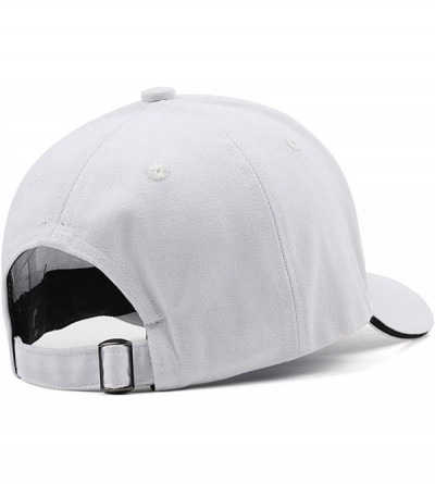 Baseball Caps Men's Women's 2019-world-series-baseball-championships-w-logo-Nats Cap Printed Hats Workout Caps - White-2 - CV...