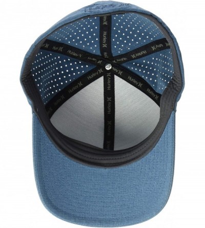Baseball Caps Men's Phantom Ripstop Curved Bill Baseball Cap - Obsidian/Black - C818IXXE5SO $38.59